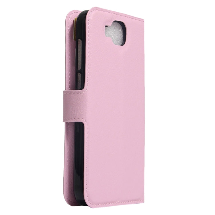 For DOOGEE X9 mini Litchi Texture Horizontal Flip Leather Case with Holder & Card Slots & Wallet