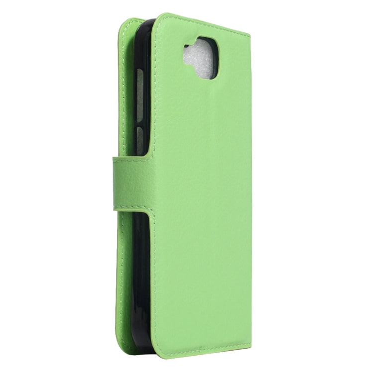 For DOOGEE X9 mini Litchi Texture Horizontal Flip Leather Case with Holder & Card Slots & Wallet