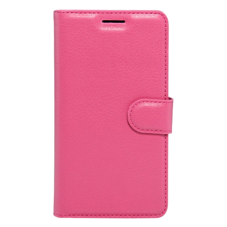 For DOOGEE X9 mini Litchi Texture Horizontal Flip Leather Case with Holder & Card Slots & Wallet