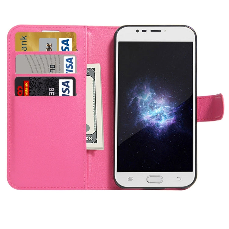For DOOGEE X9 mini Litchi Texture Horizontal Flip Leather Case with Holder & Card Slots & Wallet