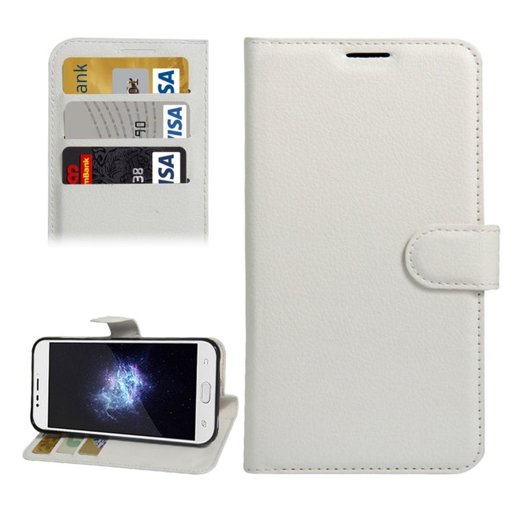 For DOOGEE X9 mini Litchi Texture Horizontal Flip Leather Case with Holder & Card Slots & Wallet