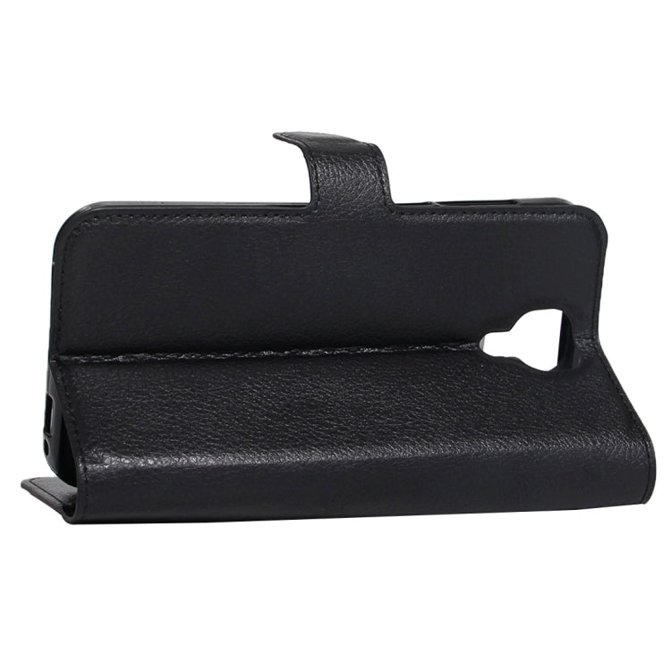 For DOOGEE X9 Litchi Texture Horizontal Flip Leather Case with Holder & Card Slots & Wallet