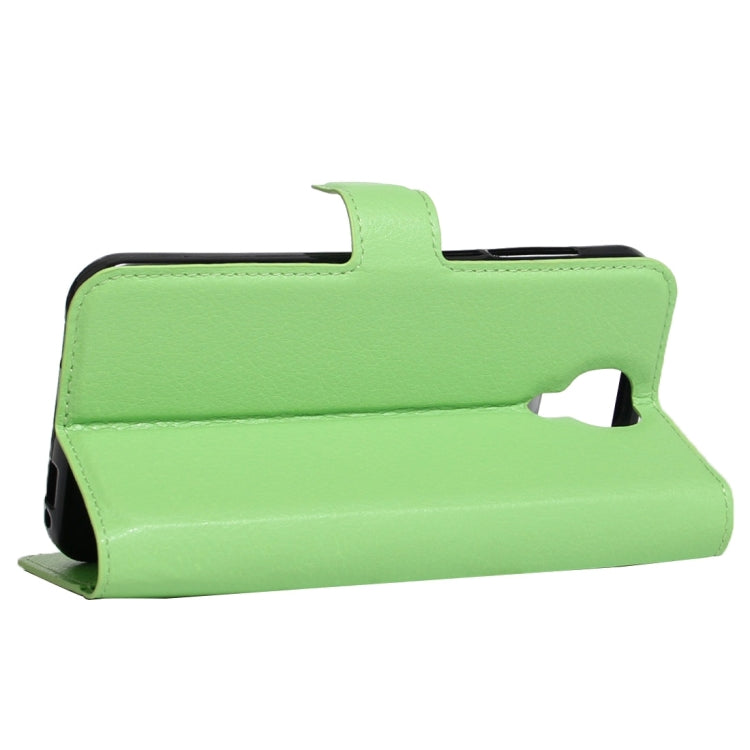 For DOOGEE X9 Litchi Texture Horizontal Flip Leather Case with Holder & Card Slots & Wallet