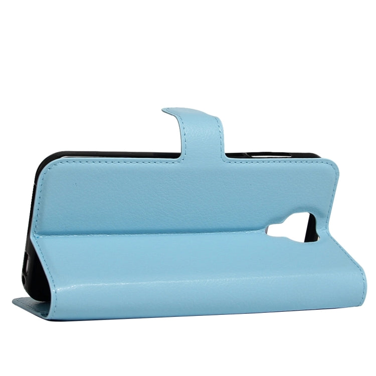 For DOOGEE X9 Litchi Texture Horizontal Flip Leather Case with Holder & Card Slots & Wallet