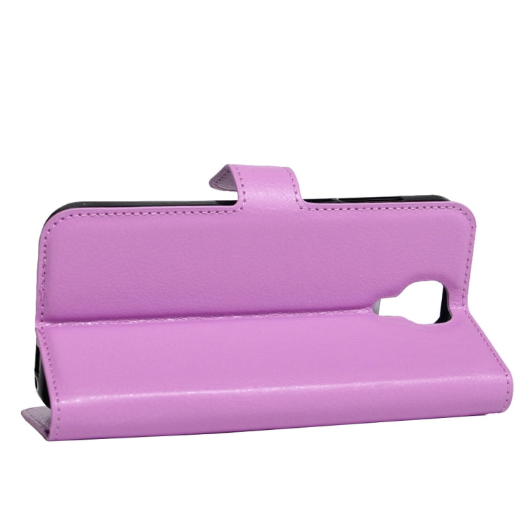 For DOOGEE X9 Litchi Texture Horizontal Flip Leather Case with Holder & Card Slots & Wallet