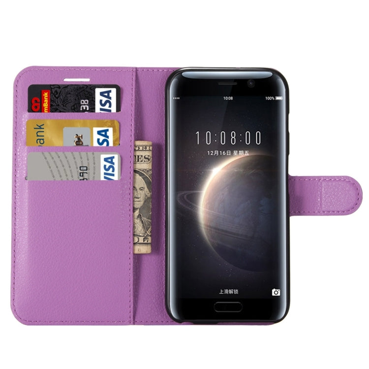 For Huawei  Honor Magic Litchi Texture Horizontal Flip Leather Case with Holder & Card Slots & Wallet