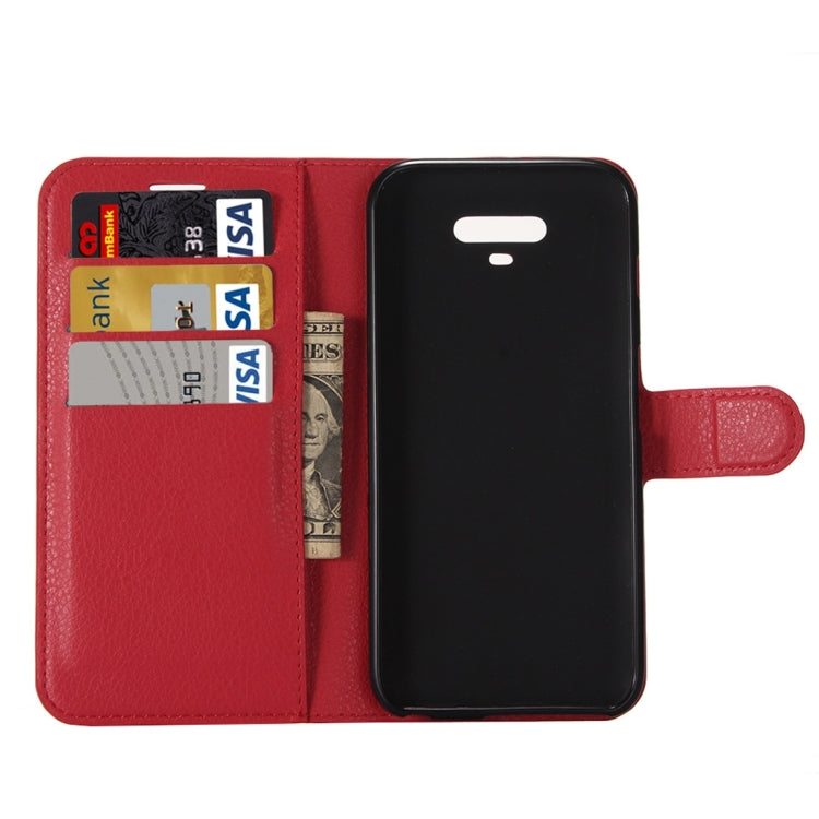 For Huawei  Honor Magic Litchi Texture Horizontal Flip Leather Case with Holder & Card Slots & Wallet