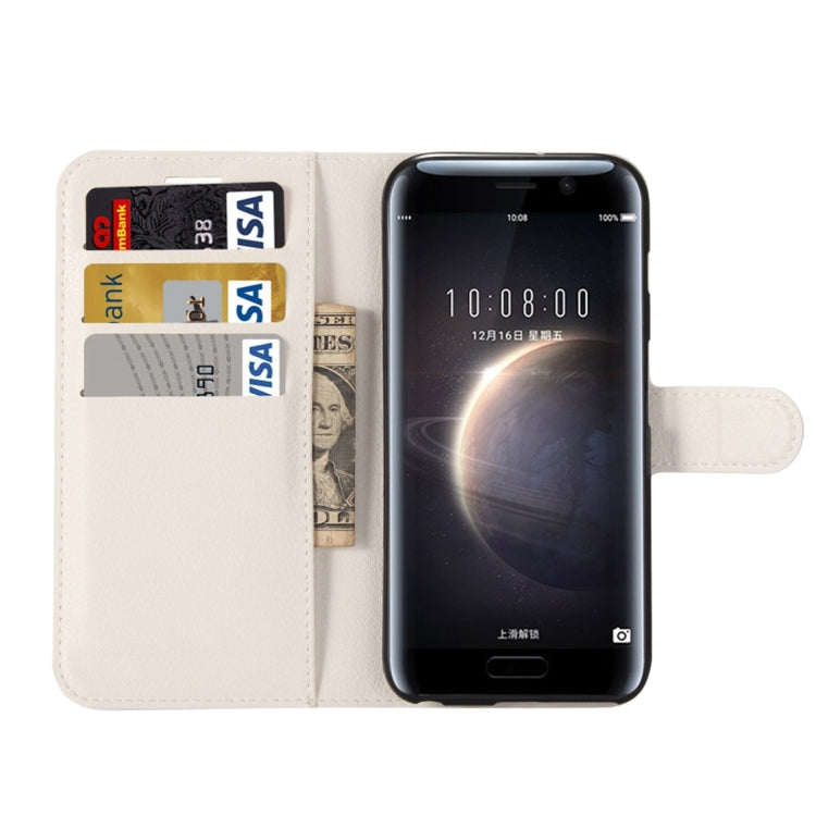 For Huawei  Honor Magic Litchi Texture Horizontal Flip Leather Case with Holder & Card Slots & Wallet