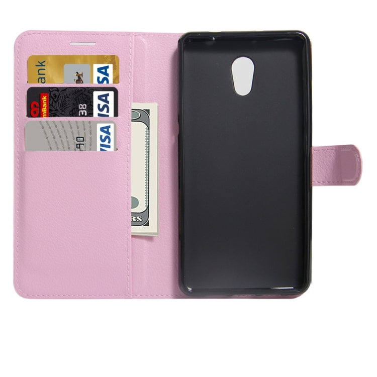 For Lenovo P2 Litchi Texture Horizontal Flip Leather Case with Holder & Card Slots & Wallet
