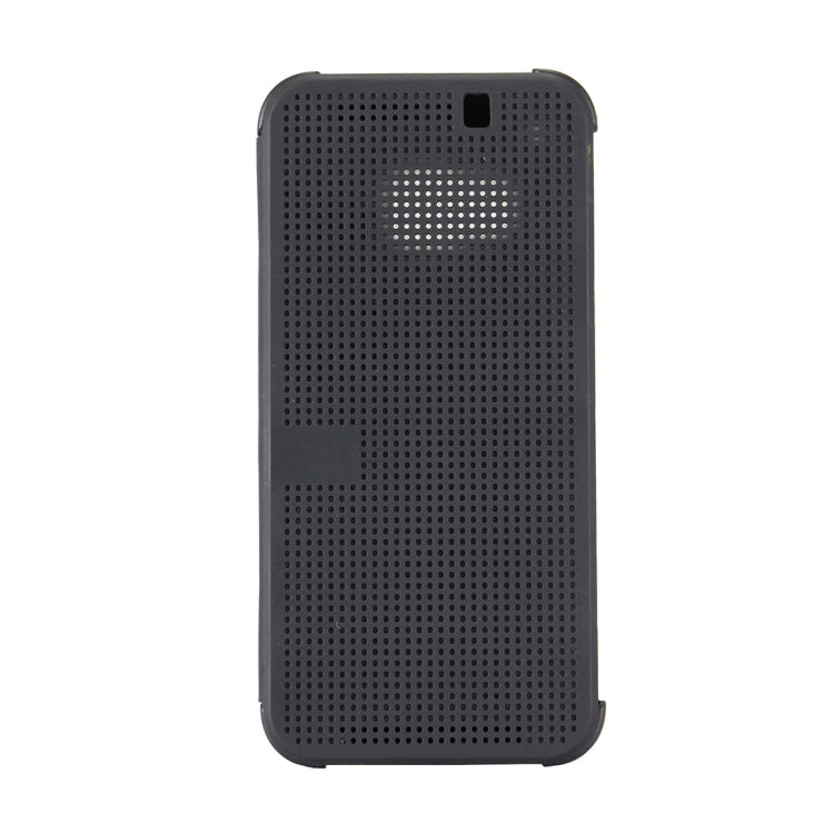 HTC One M9 Horizontal Flip Dot View Protective Case with Sleep / Wake-up Function