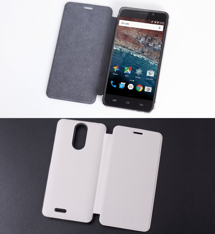[HK Warehouse] Ulefone for Metal Lite (MPH3125) Protective Leather Case with Tempered Glass Screen Film