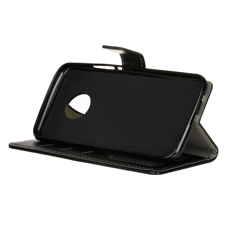 For Motorola Moto G (5th Gen.) Litchi Texture Horizontal Flip Leather Case with Holder & Card Slots & Wallet & Photo Frame