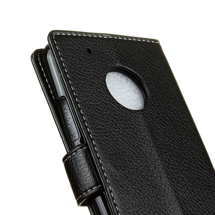 For Motorola Moto G (5th Gen.) Litchi Texture Horizontal Flip Leather Case with Holder & Card Slots & Wallet & Photo Frame