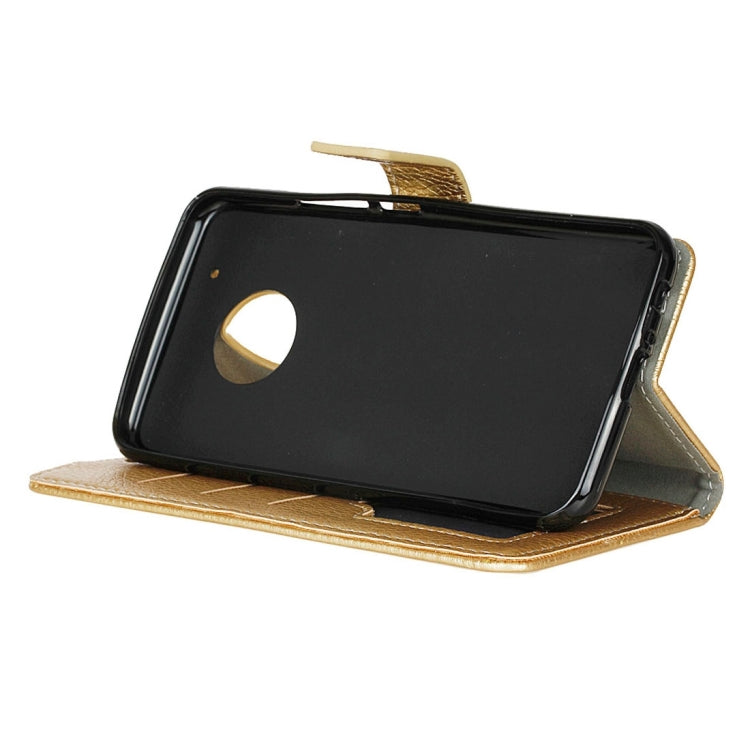 For Motorola Moto G (5th Gen.) Litchi Texture Horizontal Flip Leather Case with Holder & Card Slots & Wallet & Photo Frame
