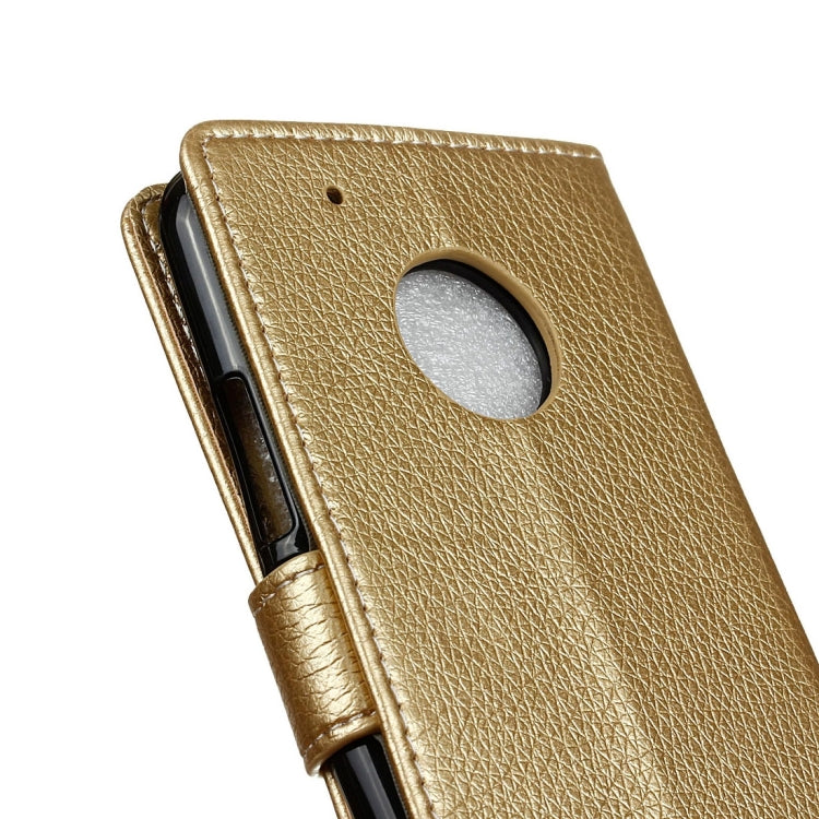 For Motorola Moto G (5th Gen.) Litchi Texture Horizontal Flip Leather Case with Holder & Card Slots & Wallet & Photo Frame