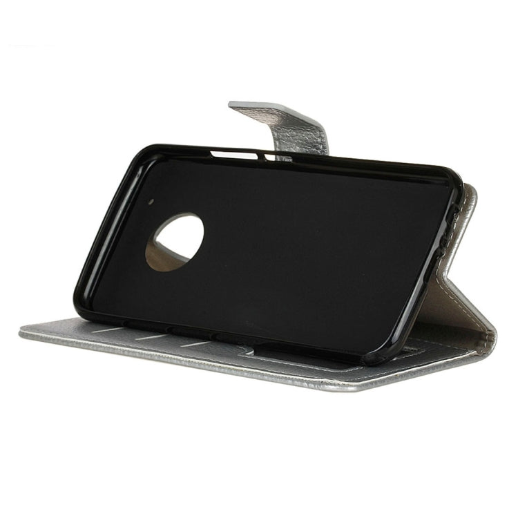 For Motorola Moto G (5th Gen.) Litchi Texture Horizontal Flip Leather Case with Holder & Card Slots & Wallet & Photo Frame