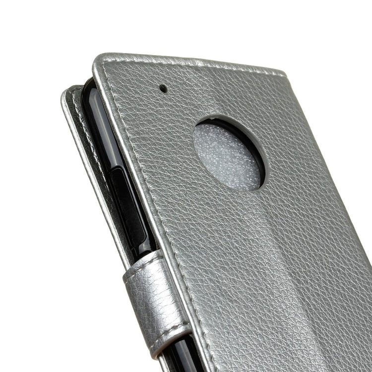 For Motorola Moto G (5th Gen.) Litchi Texture Horizontal Flip Leather Case with Holder & Card Slots & Wallet & Photo Frame