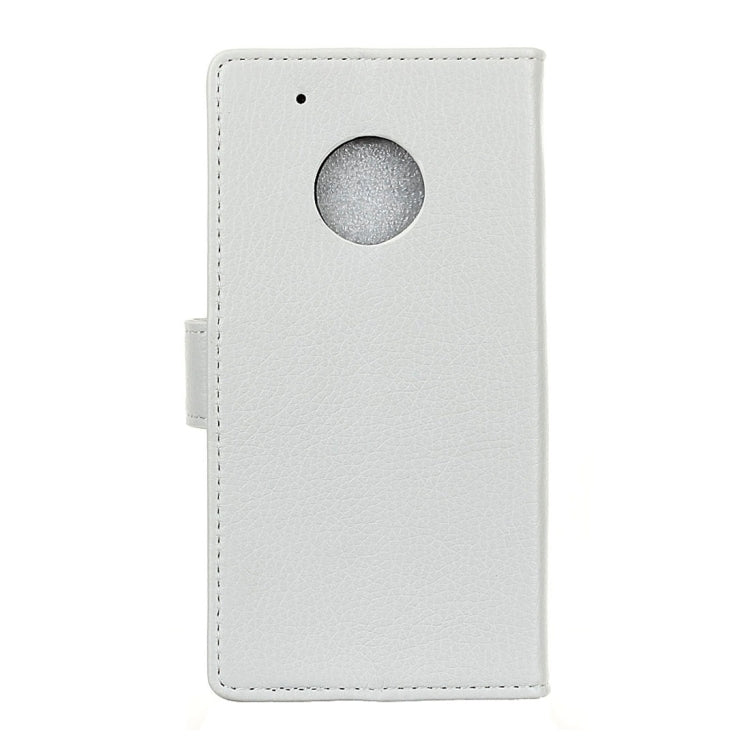 For Motorola Moto G (5th Gen.) Litchi Texture Horizontal Flip Leather Case with Holder & Card Slots & Wallet & Photo Frame