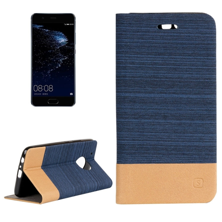 For Huawei  P10 Denim Texture Horizontal Flip Leather Case with Holder & Card Slots & Wallet