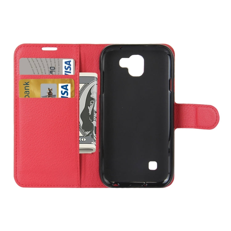 For LG K3 (2017) Litchi Texture Horizontal Flip Leather Case with Holder & Card Slots & Wallet