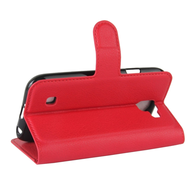 For LG K3 (2017) Litchi Texture Horizontal Flip Leather Case with Holder & Card Slots & Wallet