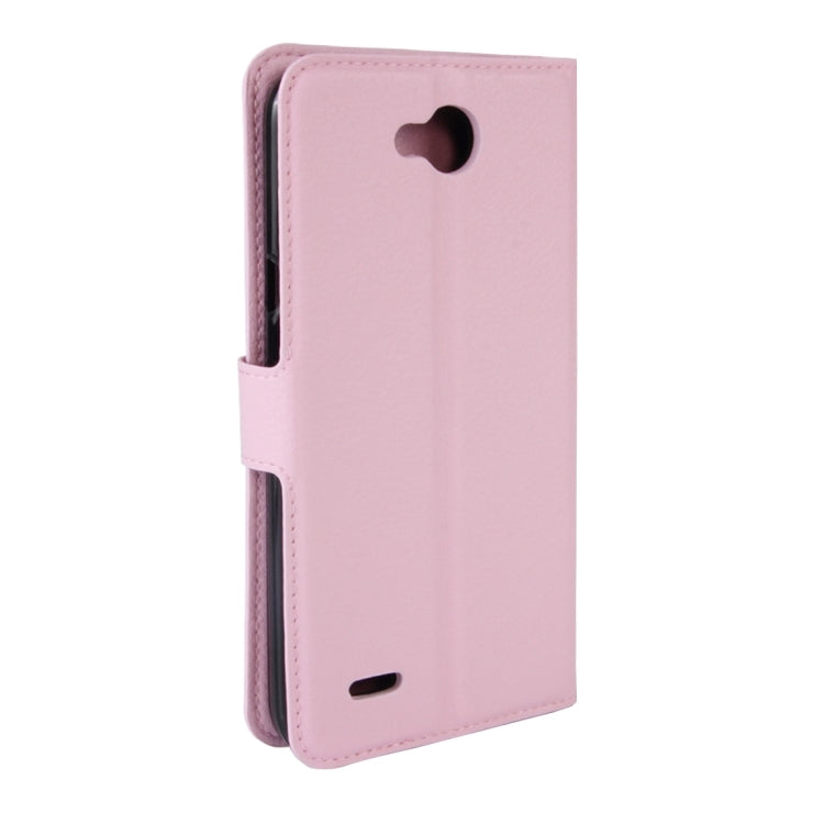 For LG X power2 Litchi Texture Horizontal Flip Leather Case with Holder & Card Slots & Wallet