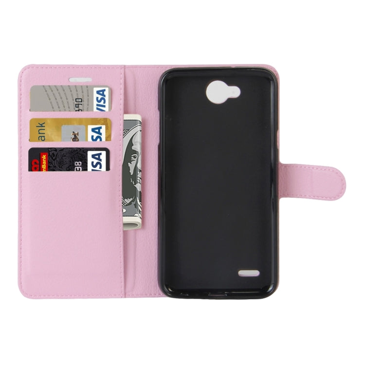 For LG X power2 Litchi Texture Horizontal Flip Leather Case with Holder & Card Slots & Wallet