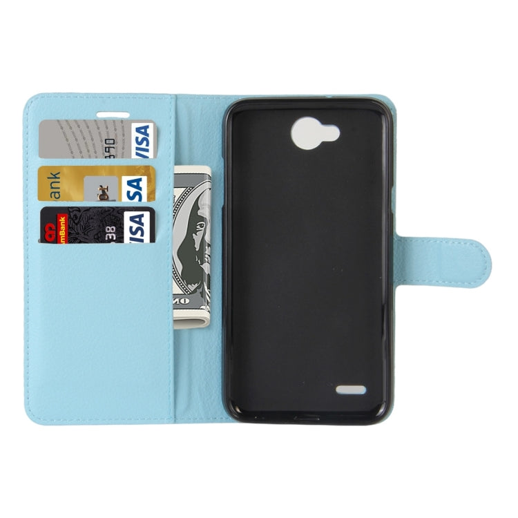 For LG X power2 Litchi Texture Horizontal Flip Leather Case with Holder & Card Slots & Wallet