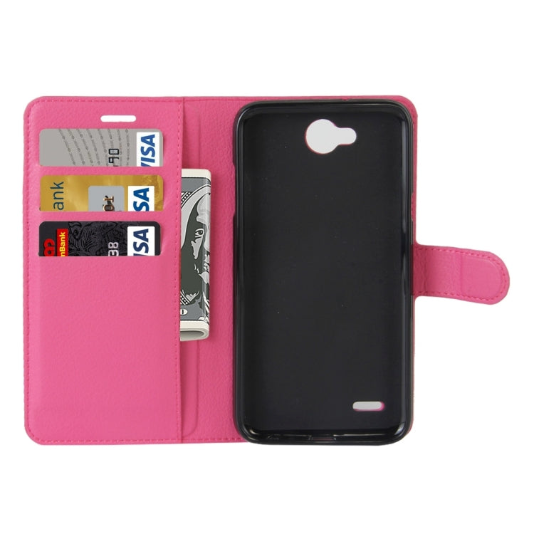 For LG X power2 Litchi Texture Horizontal Flip Leather Case with Holder & Card Slots & Wallet