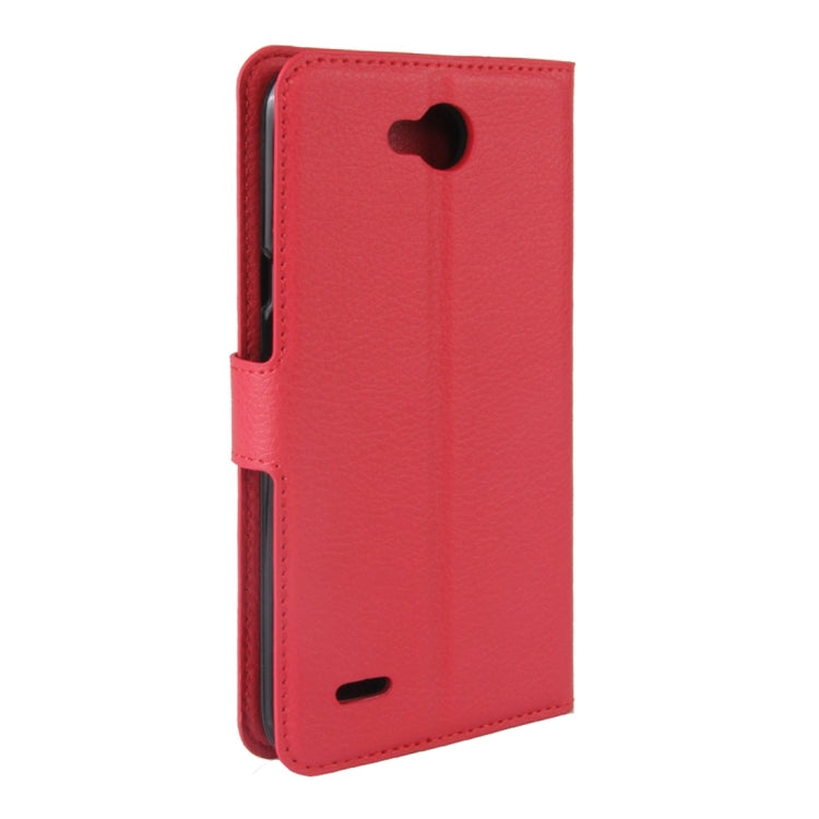 For LG X power2 Litchi Texture Horizontal Flip Leather Case with Holder & Card Slots & Wallet