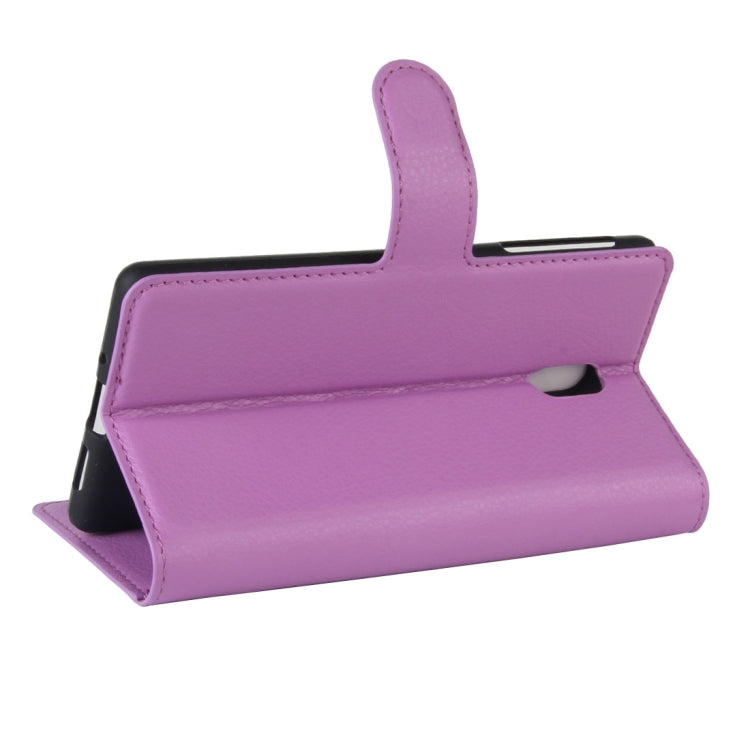 For Nokia 3 Litchi Texture Horizontal Flip Leather Case with Holder & Card Slots & Wallet