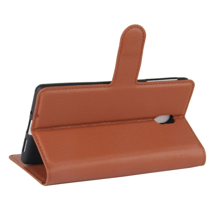 For Nokia 3 Litchi Texture Horizontal Flip Leather Case with Holder & Card Slots & Wallet