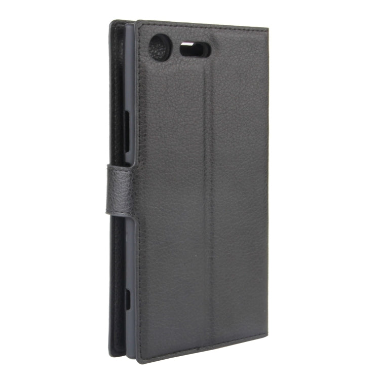 For Sony Xperia XZ Premium Litchi Texture Horizontal Flip Leather Case with Holder & Card Slots & Wallet