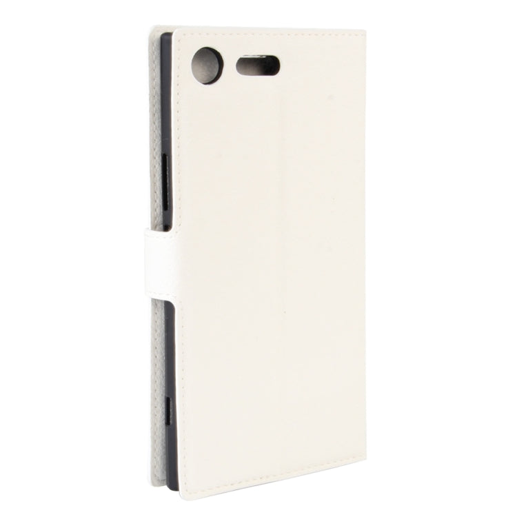 For Sony Xperia XZ Premium Litchi Texture Horizontal Flip Leather Case with Holder & Card Slots & Wallet
