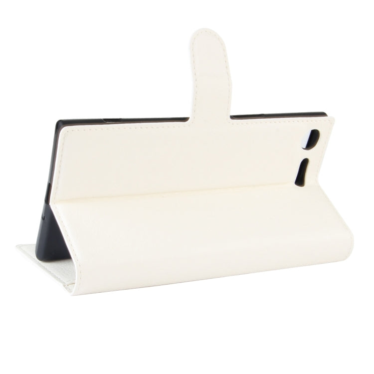 For Sony Xperia XZ Premium Litchi Texture Horizontal Flip Leather Case with Holder & Card Slots & Wallet