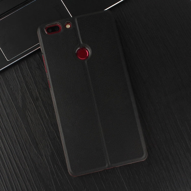 OCUBE for Elephone C1 Max Spring Texture Horizontal Flip Leather Case with Holder