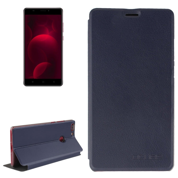 OCUBE for Elephone C1 Max Spring Texture Horizontal Flip Leather Case with Holder