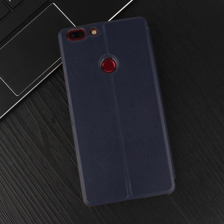 OCUBE for Elephone C1 Max Spring Texture Horizontal Flip Leather Case with Holder