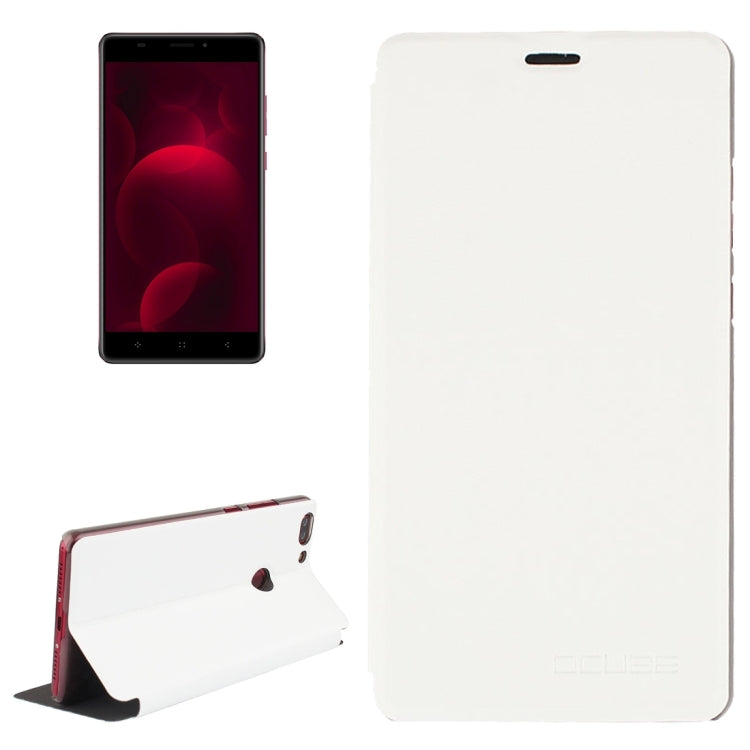 OCUBE for Elephone C1 Max Spring Texture Horizontal Flip Leather Case with Holder