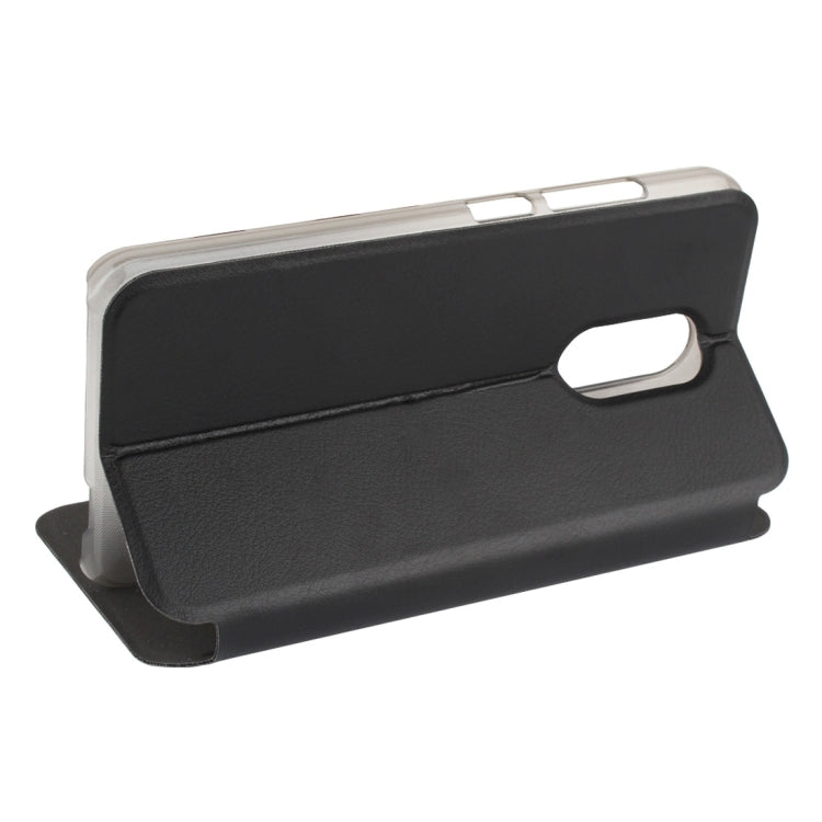 OCUBE for HOMTOM HT37 Spring Texture Horizontal Flip Leather Case with Holder