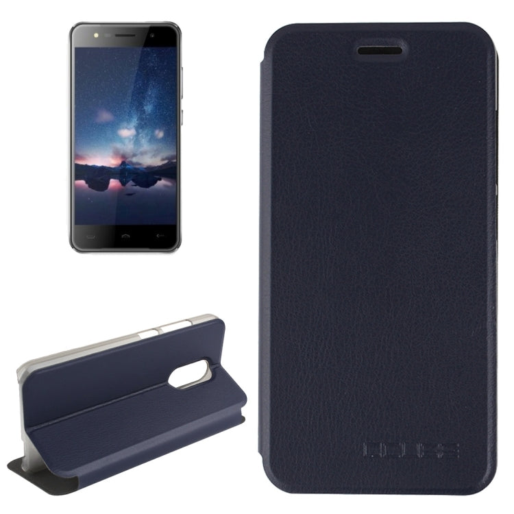 OCUBE for HOMTOM HT37 Spring Texture Horizontal Flip Leather Case with Holder