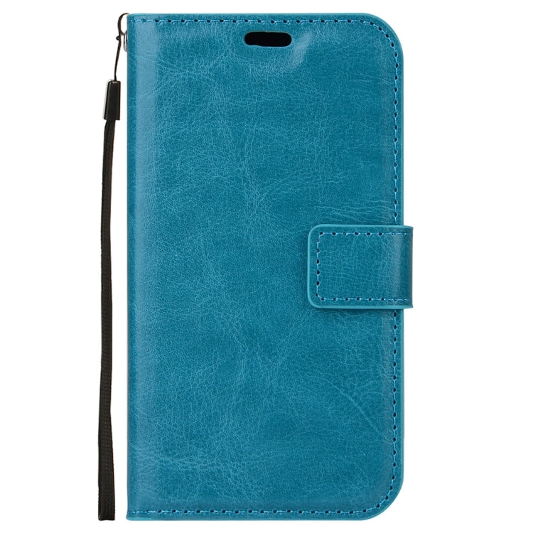 For Motorola Moto Z Crazy Horse Texture Horizontal Flip PU Leather Case with Holder & Card Slots & Wallet & Lanyard