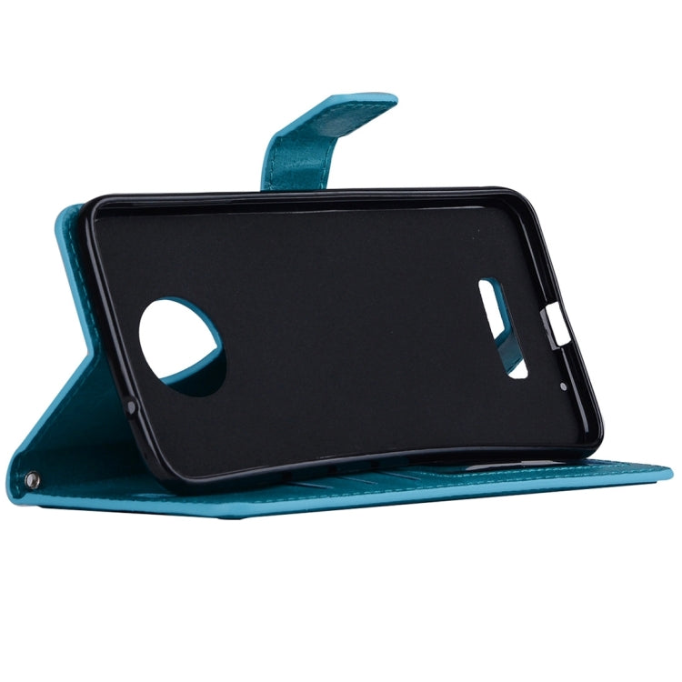 For Motorola Moto Z Crazy Horse Texture Horizontal Flip PU Leather Case with Holder & Card Slots & Wallet & Lanyard