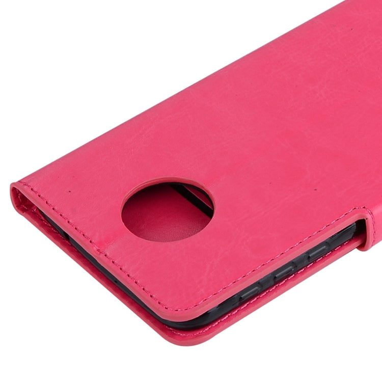 For Motorola Moto Z Crazy Horse Texture Horizontal Flip PU Leather Case with Holder & Card Slots & Wallet & Lanyard