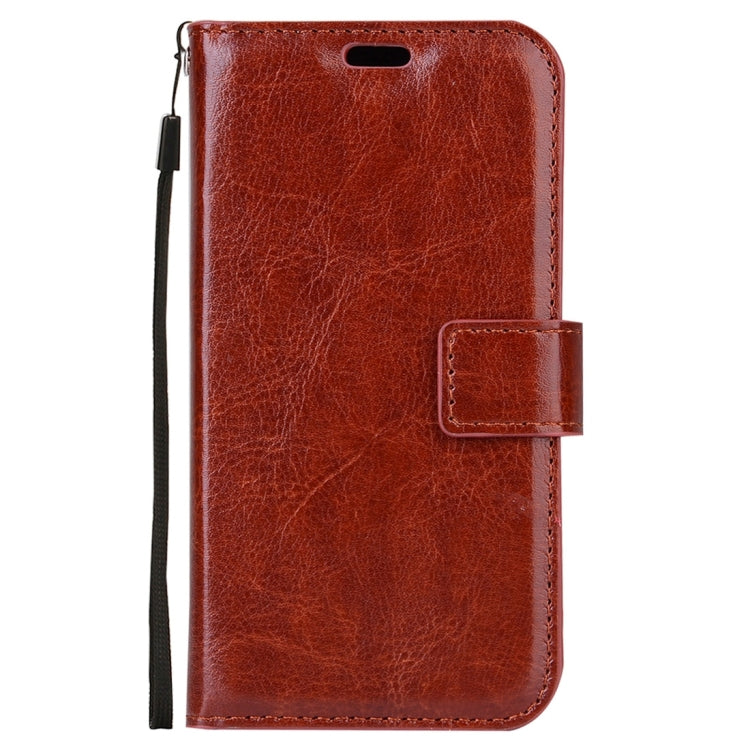 For Motorola Moto Z Crazy Horse Texture Horizontal Flip PU Leather Case with Holder & Card Slots & Wallet & Lanyard