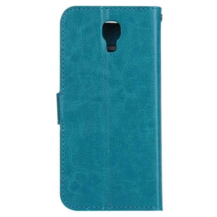 For LG X Screen Crazy Horse Texture Horizontal Flip PU Leather Case with Holder & Card Slots & Wallet