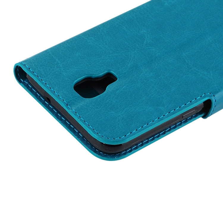 For LG X Screen Crazy Horse Texture Horizontal Flip PU Leather Case with Holder & Card Slots & Wallet