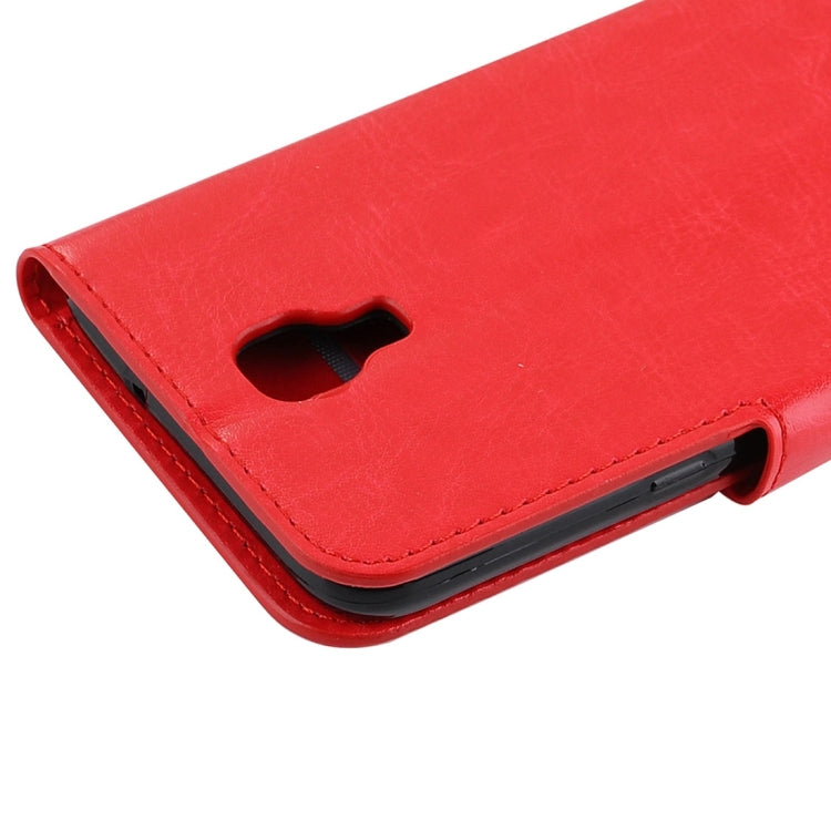 For LG X Screen Crazy Horse Texture Horizontal Flip PU Leather Case with Holder & Card Slots & Wallet