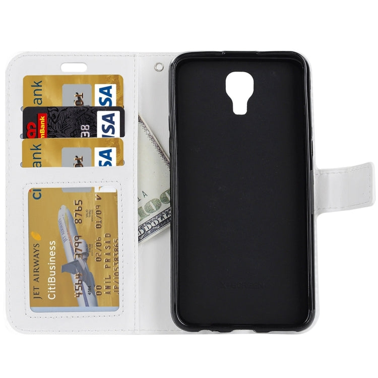 For LG X Screen Crazy Horse Texture Horizontal Flip PU Leather Case with Holder & Card Slots & Wallet
