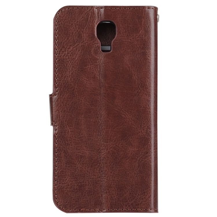 For LG X Screen Crazy Horse Texture Horizontal Flip PU Leather Case with Holder & Card Slots & Wallet